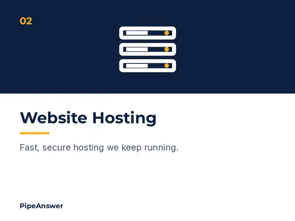 Website hosting